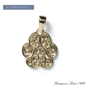 Southern Gates Lucy Paw Gold Plated Pendant Sunset Collection P987GP - Picture 1 of 1