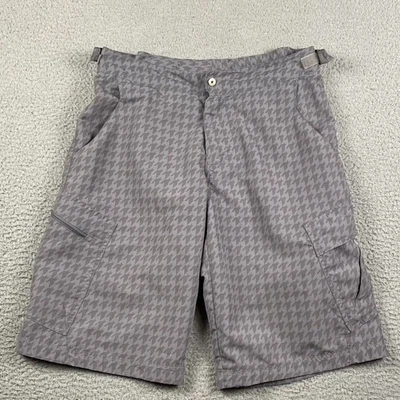 Fox Racing Cargo Shorts Men's 32 Gray Houndstooth Motorcorss Outdoor Activewear - Image 1 of 4