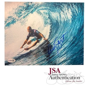 Kelly Slater Signed Autographed 8x10 Photo 11x World Champ WSL Surf ~ JSA COA - Picture 1 of 2