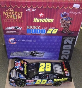 Ricky Rudd #28 Havoline Muppets 25th Anniversary 2002 Taurus NASCAR 1:24 Diecast - Picture 1 of 5