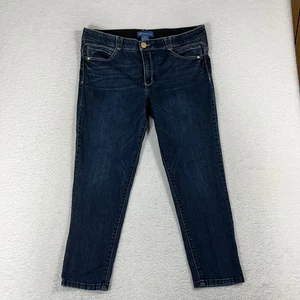Democracy Ab Solution Damen 16 (36,5 x 25,5) gerades Bein Stretch dunkle Waschung Jeans - Bild 1 von 10