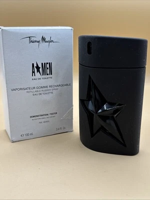 Probador A-MEN A*MEN 3.4 EAU DE TOILETTE SPRAY PARA HOMBRES RECARGABLE (CAUCHO) VINTAGE Foto 1 de 4