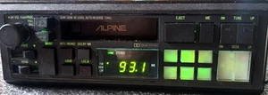 ALPINE 7245L AUTORADIO STEREO CASSETTE AUTOREVERSE VINTAGE RARE - Foto 1 di 15