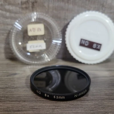 Nikon Nikkor Filter, 52MM ND 8X Neutral Density, With Plastic Case - Image 1 of 4