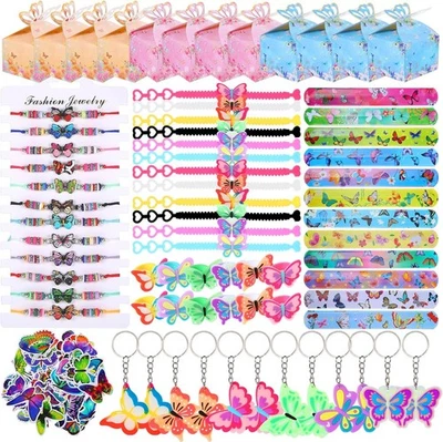 122 PIEZAS Mariposa Fiesta Favores Cumpleaños Decoraciones con Papel...  Foto 1 de 4