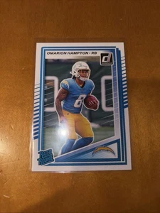 Donruss Football OMARION HAMPTON 2025 clasificación #303 novato RC - cargadores - Imagen 1 de 2