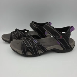 Teva Tirra Damengröße 7 anatomisches Fußbett Schuhpolster schwarz lila  - Bild 1 von 8