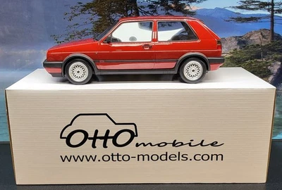 1:12 OTTO Golf 2 GTI G60 Rot OVP  Limitiert Nr. 053/999 - Bild 1 von 4