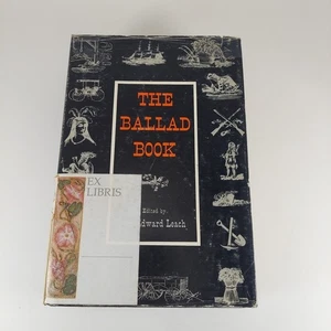 The Ballad Book MacEdward Leach 1975 A.S. Barnes HCDJ 6th Printing  - Foto 1 di 14