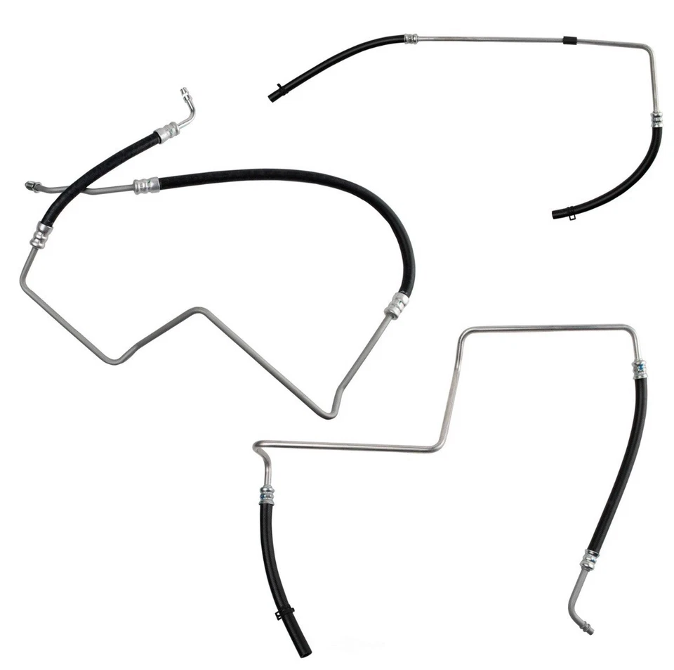 Power Steering Hose-3 Piece Set TRQ PSA69893 - Image 1 of 4