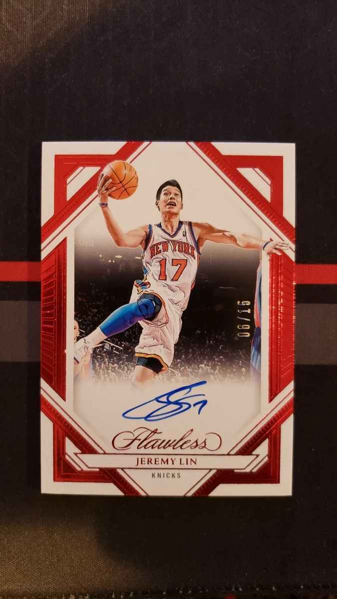 直筆サイン入り写真 ジェレミー・リン ニューヨーク・ニックス SA鑑定