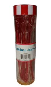 Barware Cocktail Party Drink Stirrers Swizzle Sticks 20 Holiday Shapes - Picture 1 of 6