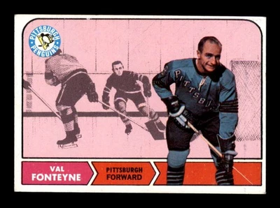 1968 Topps #109 Val Fonteyne   EX/EX+ X3568359 - Image 1 of 3
