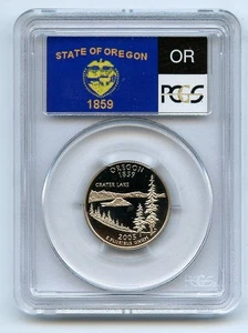 2005 S 25C Clad Oregon Quarter PCGS PR69DCAM - Picture 1 of 2