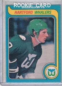 1979-80 OPC O-Pee-Chee hockey Chuck Luksa RC rookie card #370 NM+++ WHALERS - Picture 1 of 2