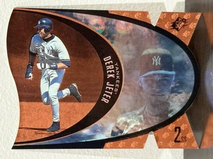 1997 SPx36 Derek Jeter Yankees Die-Cut Bronze Parallel Hologram HOF Rare - Picture 1 of 4