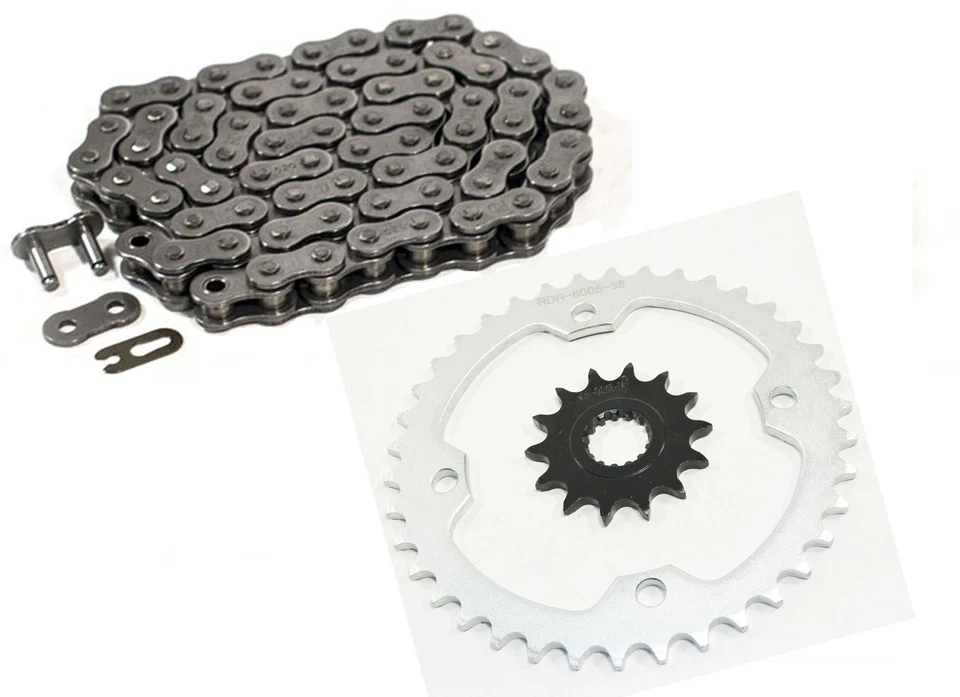 Yamaha YFM700 700 Raptor 2006-2009 cadena sin junta tórica y piñón negro 15/40 102L Foto 1 de 1