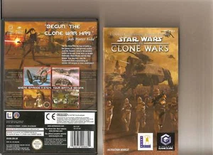 STARWARS THE CLONE WARS NINTENDO GAMECUBE / WII STAR WARS - Picture 1 of 1