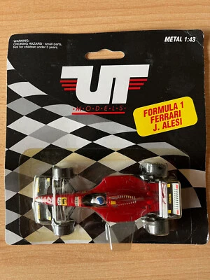 1/43 Pullback-Modell Ferrari F1 1995 #27 Jean Alesi UT-Models 445 959927 OVP ! - Bild 1 von 4