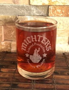 MICHTER'S Collectible Whiskey Glass 8 Oz - Picture 1 of 1
