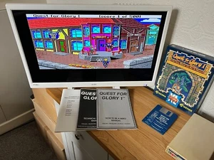 Sierra Quest for Glory 1 Amiga Game - Fully Working -👽👾Retro Gift Idea👾👽 - Afbeelding 1 van 24
