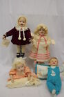 Lot of 4 YOLANDA BELLO'S Picture-Perfect Babies, Porcelain by Knowles China Co.