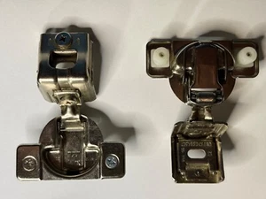 (1) 1/2" Overlay Close 46 Scharniere für Schränke, Edelstahl versteckt/verdeckt - Bild 1 von 6