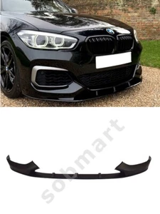 BMW 1 F20 F21 2015-2019 ALERÓN DELANTERO ABS negro mate TUNING - Bild 1 von 8