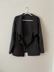 doe & rae women cropped open front cardigan L - Picture 1 of 6