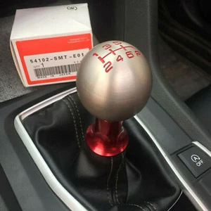 6 Speed Type R Shift Knob For Honda Acura Civic Si Oem Solid Style M10 x 1.5 New - Bild 1 von 5