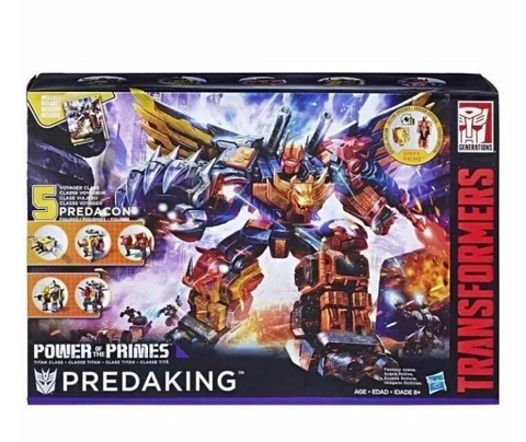 Hasbro transforms Predaking Power of the Primes new in box Figure toys Cover