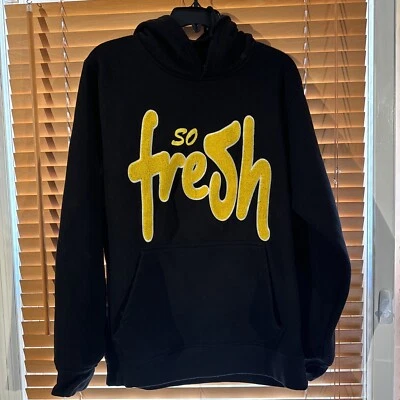 Men EVOLUTION IN DESIGN So Fresh Fleece Hoodie Medium - Image 1 of 4