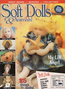 "Soft Dolls & Animals" Magazine by Scott Publications ~ Jan. 2002 - Picture 1 of 1