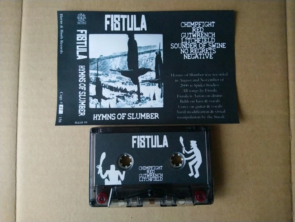 FISTULA Hymns Of Slumber MC Grief Noothgrush Dot (.) Corrupted Loinen Fleshpress - Image 1 of 1