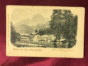 ca. 1900 AMPEZZOTAL-Schluderbach-Valle d'Ampezzo-C.O.Hayd 5372-unposted-AK/PK-6 - Picture 1 of 2