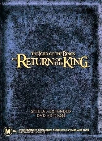 The Lord Of The Rings - The Return Of The King DVD TOP 250 MOVIES 4-DISCS R4 - Image 1 of 1
