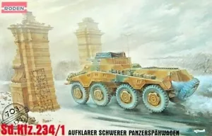 MISB 1/72 Roden Sd.Kfz.234/1 8 Rad Heavy Armored Car - Picture 1 of 9