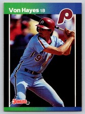 1989  Donruss #160 Von Hayes Philadelphia Phillies