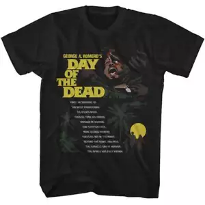 Day Of The Dead Dotd Out Of The Night Black Adult Short Sleeve T-Shirt - Picture 1 of 3