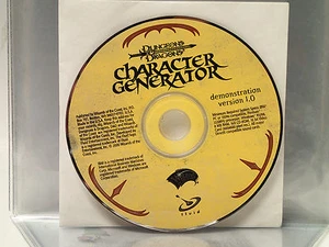 Dungeons & Dragons Character Generator Disc 2000 WOTC D&D - Bild 1 von 1