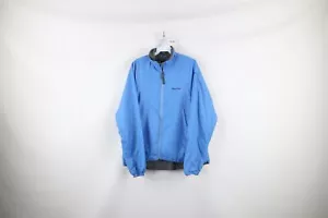 Marmot Womens Size Large Distressed Spell Out Fleece Lined Windbreaker Jacket - Picture 1 of 13