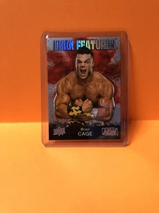 BRIAN CAGE AEW MAIN FEATURES SILVER parallel # MF - 22 2021 Upper Deck - Picture 1 of 2