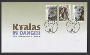 Australia 2024: Koalas en peligro - Cubierta de primer día. Como nuevo. - Imagen 1 de 1