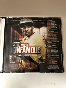 RARE DJ DIGGZ PRODIGY THE MOST INFAMOUS NYC MOBB DEEP PROMO MIXTAPE MIX CD 2008 - Bild 1 von 3