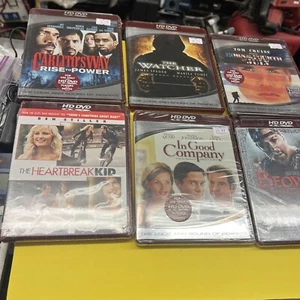 9 HD DVDs New Sealed. Free Shipping. Great Deal. (G-2) - Picture 1 of 12