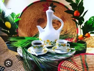 Artificial Grass For Ethiopian And Eritrean Coffee Ceremony Decoration - Picture 1 of 10