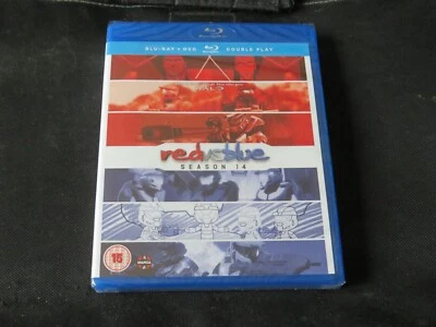 Red vs. Blue Season 14 (NEW SEALED MANGA BLU-RAY + DVD DOUBLE PLAY PACK) SERIES - Image 1 of 4