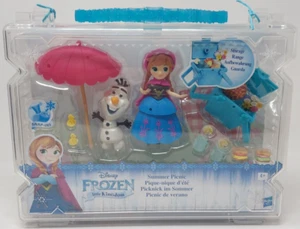 Disney Frozen Figures Little Kingdom Summer Picnic Anna & Olaf Play Set - Picture 1 of 4