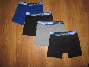 Boys HANES X -TEMP 4 pack fitted base layer boxer briefs shorts sz S Sm NEW - Picture 1 of 1