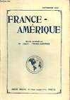 France-Amérique, N°33 (Septembre 1912) : La France Et La Formatio